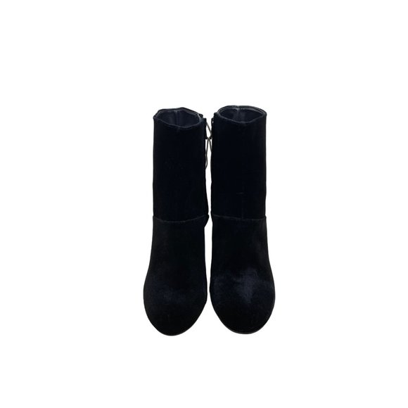 American Eagle Women's Black Suede Booties Size 8 - NWT - Picture 2 of 9